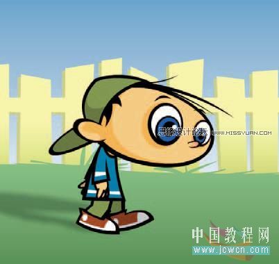Flash cs3教程:人物行走動(dòng)畫(huà)制作技巧,PS教程,思緣教程網(wǎng)
