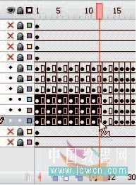 Flash cs3教程:人物行走動(dòng)畫(huà)制作技巧,PS教程,思緣教程網(wǎng)