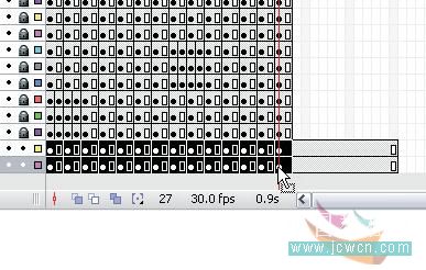Flash cs3教程:人物行走動(dòng)畫(huà)制作技巧,PS教程,思緣教程網(wǎng)