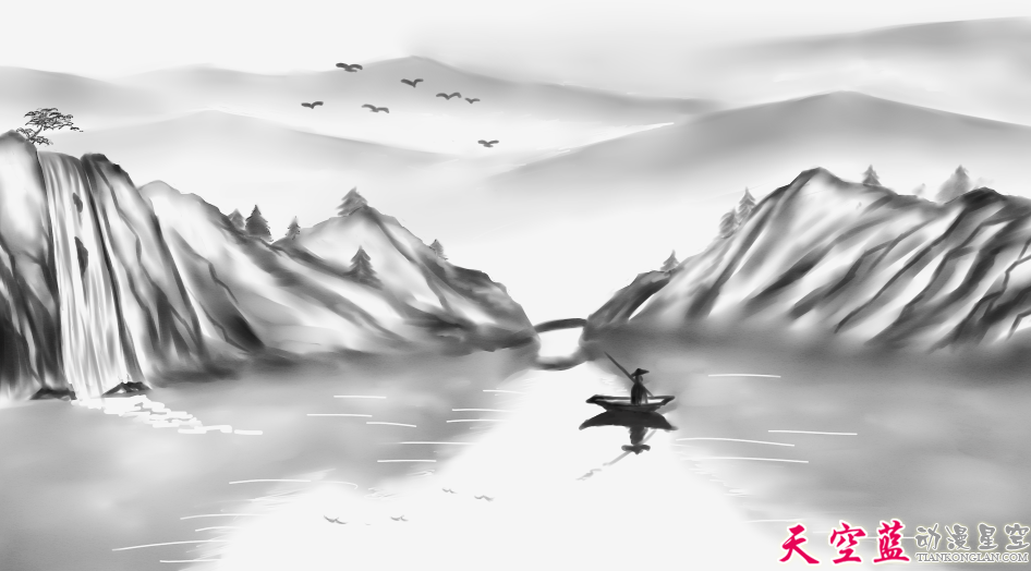 高山流水動畫片場景設(shè)計 高山流水動畫片場景設(shè)計