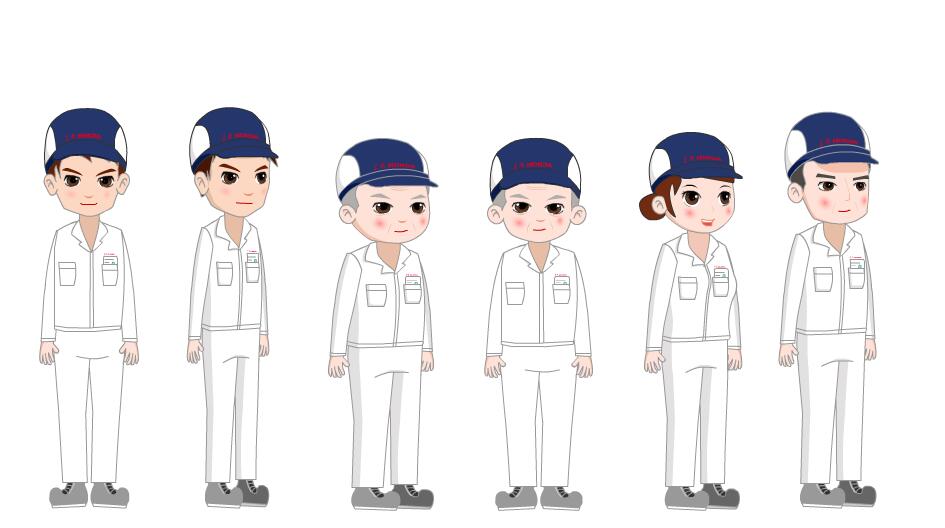 MG動畫「東風本田」動漫人物設(shè)定二.jpg