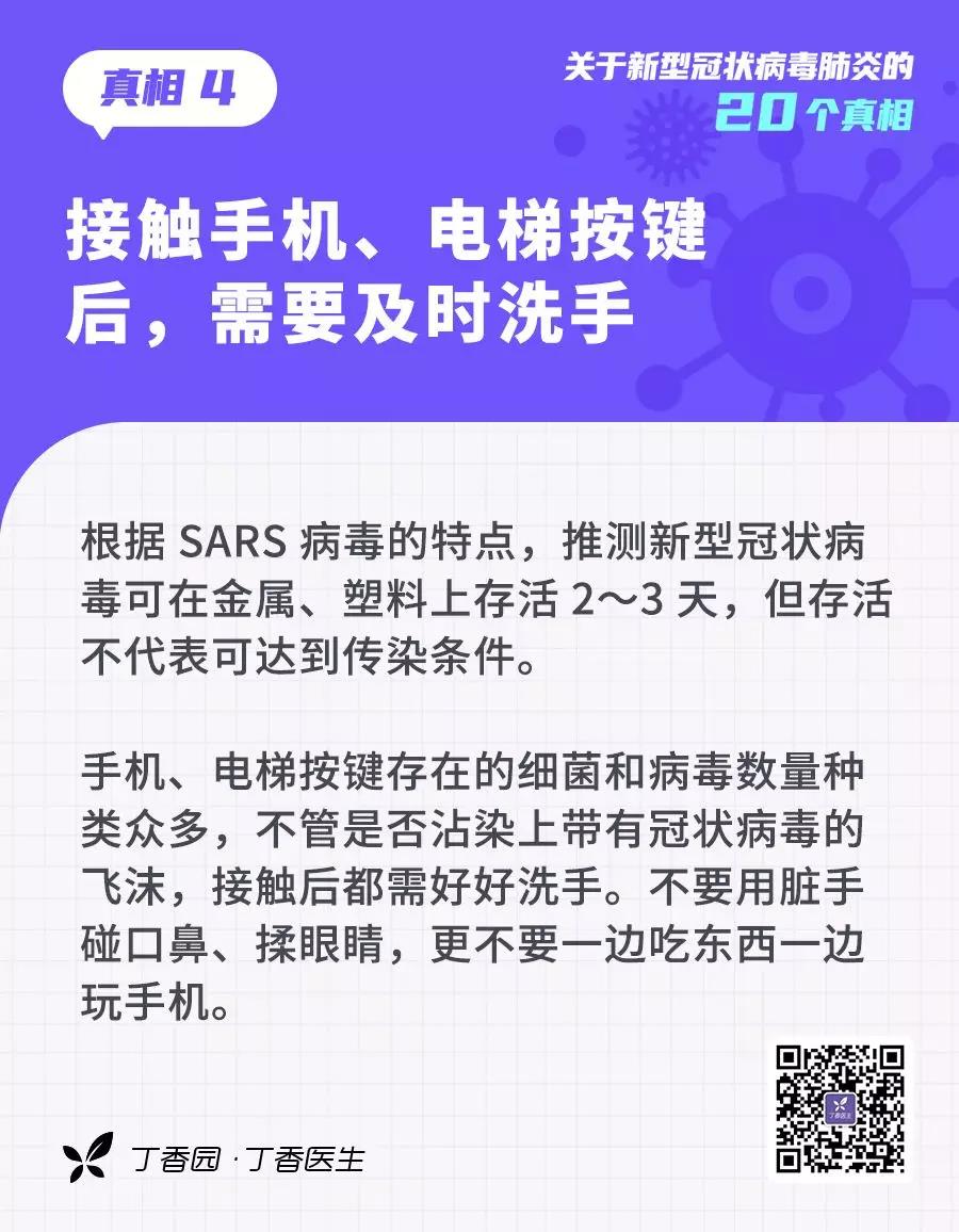 預(yù)防新型冠狀病毒：接觸手機(jī)、電梯按鍵后，需要及時洗手.jpg