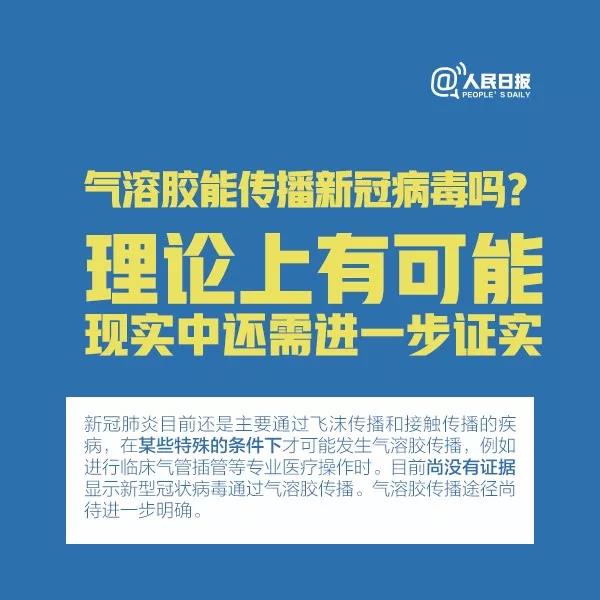 氣溶膠能傳播新型冠狀病毒嗎？理論上有可能，現(xiàn)實中還需進一步證實.jpg