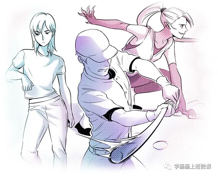怎么畫出生動(dòng)的姿勢？動(dòng)漫人物姿勢的繪畫素材教程