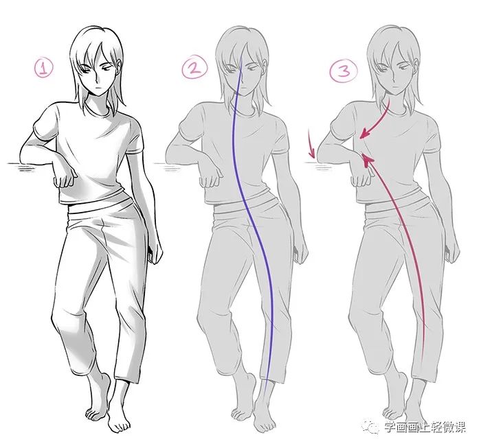 怎么畫出生動(dòng)的姿勢？動(dòng)漫人物姿勢的繪畫素材教程