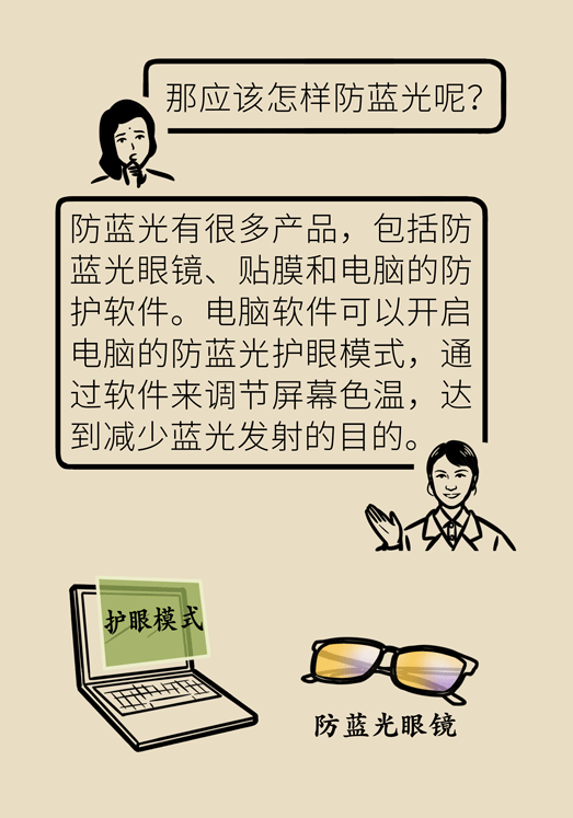 防藍光眼睛保護是怎么回事？