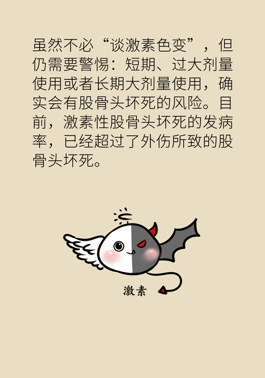激素會帶來股骨頭壞死的后遺癥嗎？