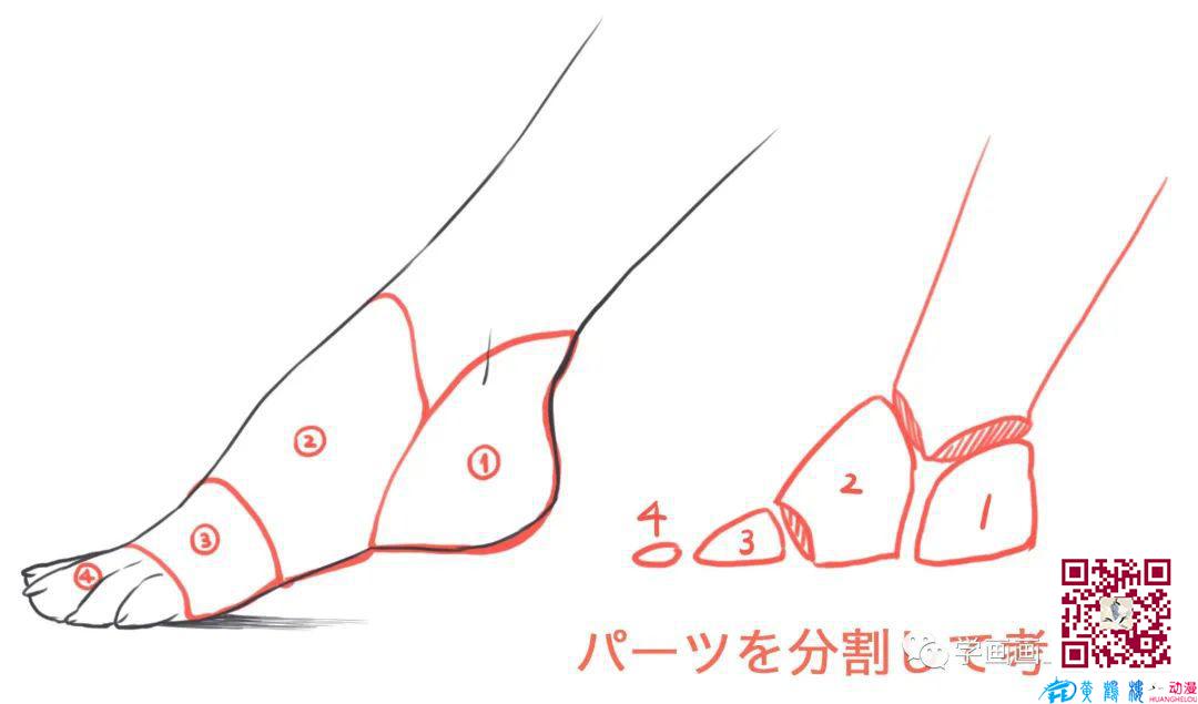 腳怎么畫？