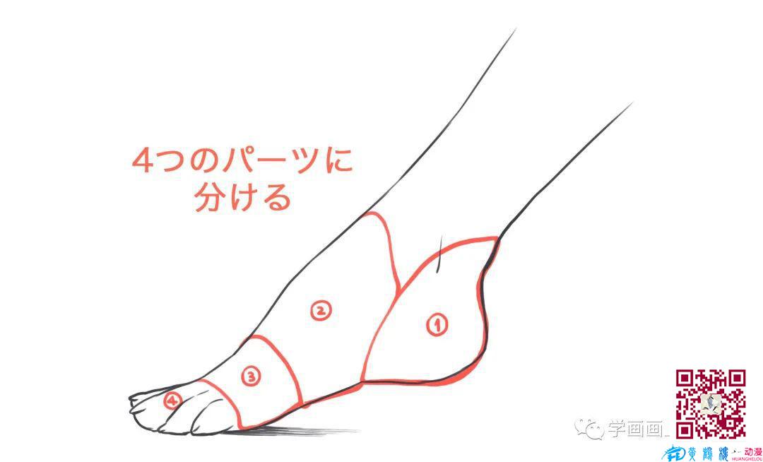 腳怎么畫？