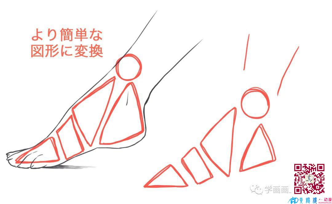 腳怎么畫？