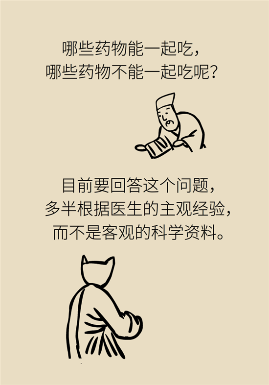 中藥西藥能一起吃嗎？