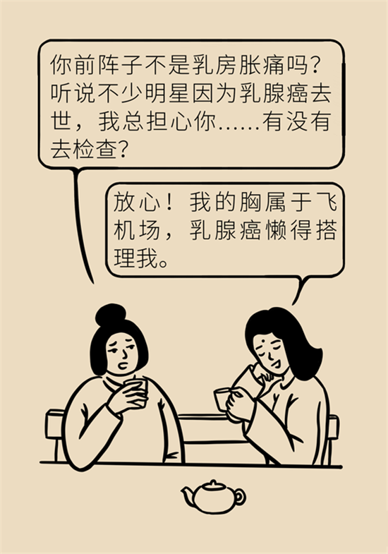 胸小是不是就不會患乳腺癌？