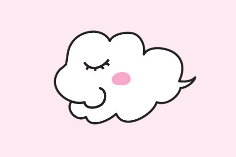 云朵簡(jiǎn)筆畫圖片