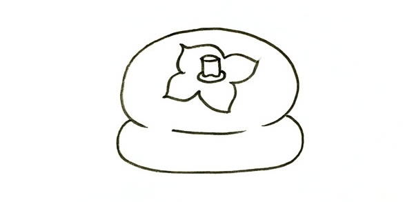 柿子簡(jiǎn)筆畫 柿子簡(jiǎn)筆畫圖片_柿子簡(jiǎn)筆畫彩色畫法步驟圖片