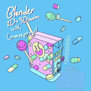 那些帥氣的2D+3D動畫是怎么做出來的7.gif
