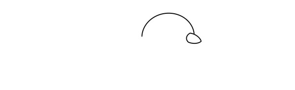 可愛(ài)黃鸝鳥(niǎo)簡(jiǎn)筆畫(huà)畫(huà)法步驟圖片