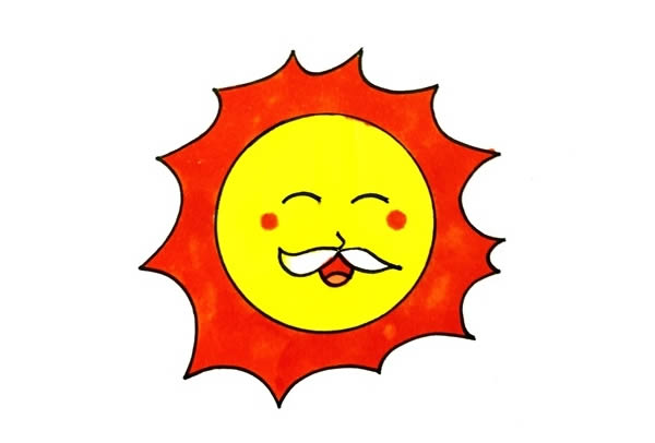 太陽(yáng)簡(jiǎn)筆畫(huà)
