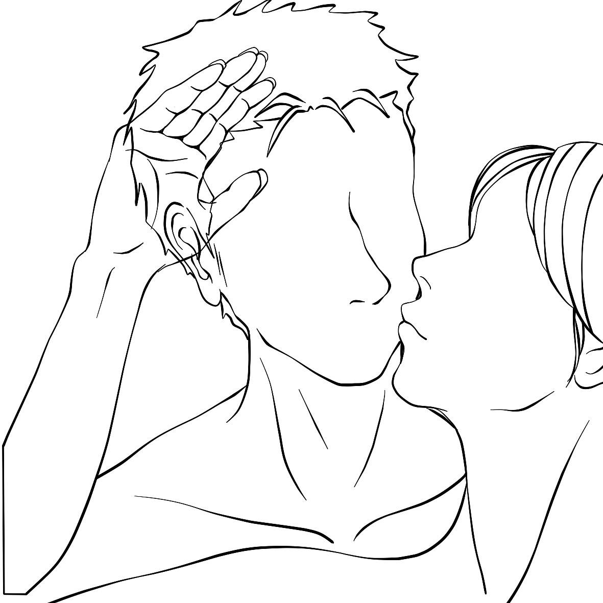 情侶戀愛中的手部動(dòng)作姿態(tài)怎么畫？