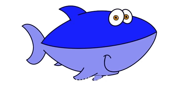 鯊魚怎么畫？