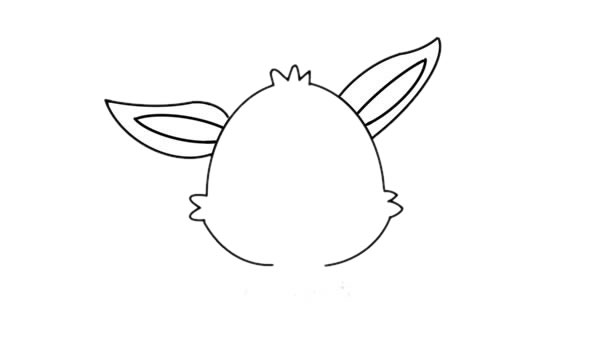 卡通小白兔簡(jiǎn)筆畫(huà)圖片