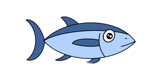 金槍魚怎么畫？
