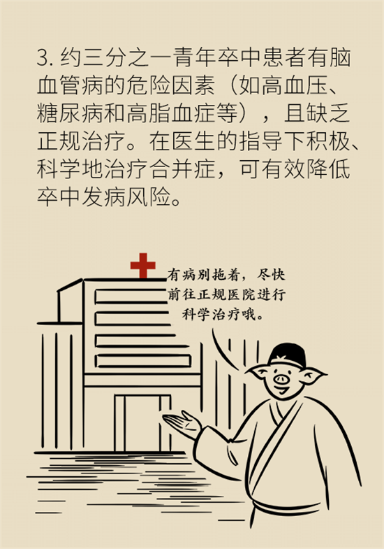 年紀輕輕別大意，小心腦卒中