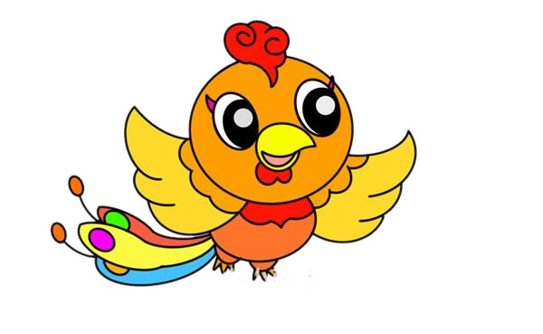 鳳凰怎么畫呢？