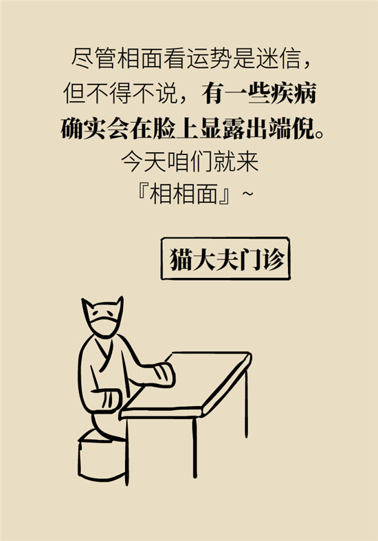 臉上的9個變化分別警示什么?。靠鞂︾R自查