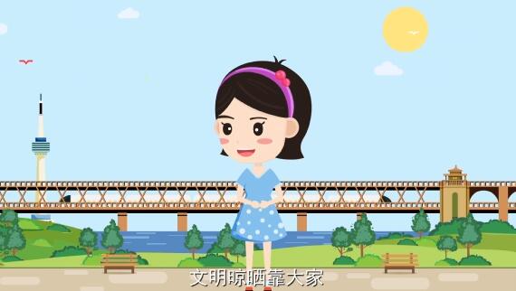 衣物晾曬要有序，臨街沿線莫亂搭；陽臺外側(cè)勿伸架，樹木電桿別晾掛.jpg