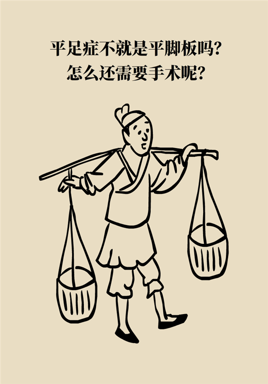 走幾百米路就疼得不行了？可能患上了平足癥