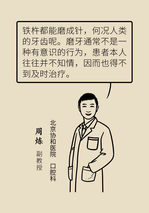 牙齒科普動(dòng)漫 磨牙