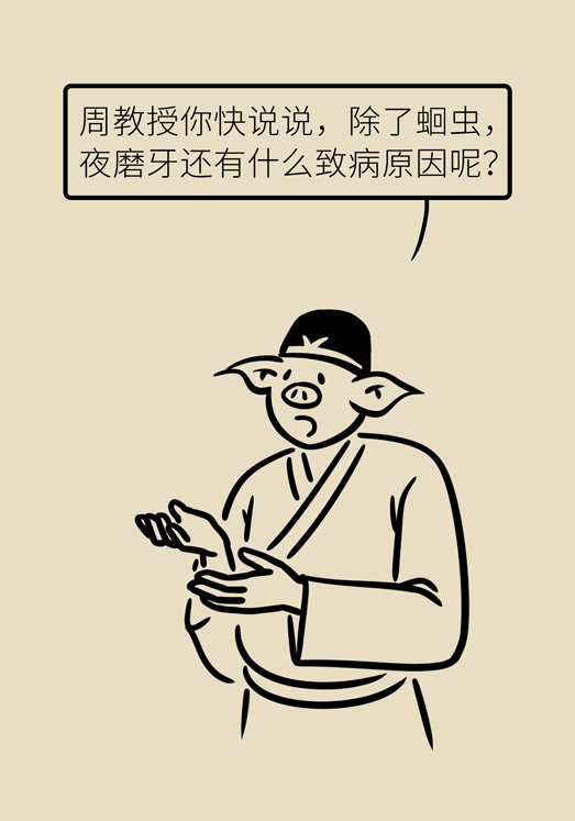 牙齒科普動(dòng)漫 磨牙
