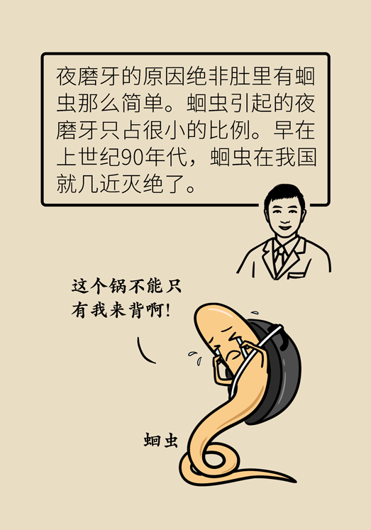 牙齒科普動(dòng)漫 磨牙