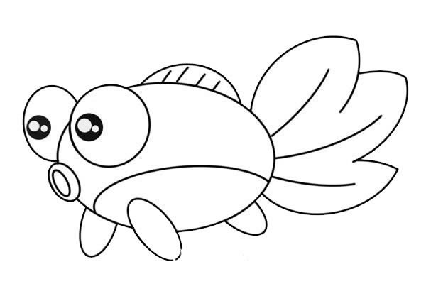 金魚 金魚怎么畫簡(jiǎn)筆畫簡(jiǎn)單又漂亮