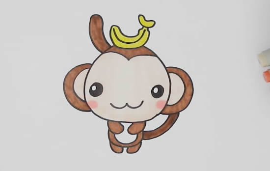 猴子 猴子怎么畫簡(jiǎn)筆畫簡(jiǎn)單又可愛