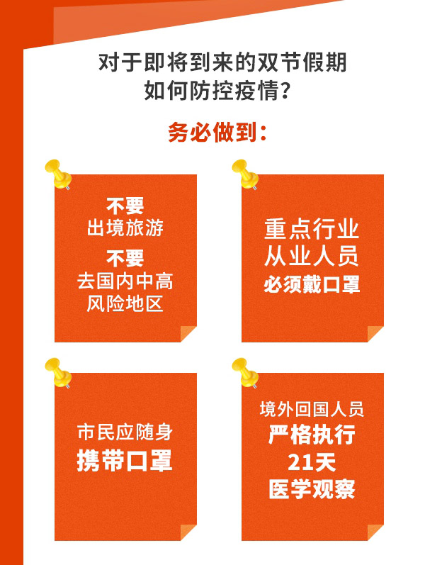 新冠病毒疫情防控不放松，假期出行如何做？