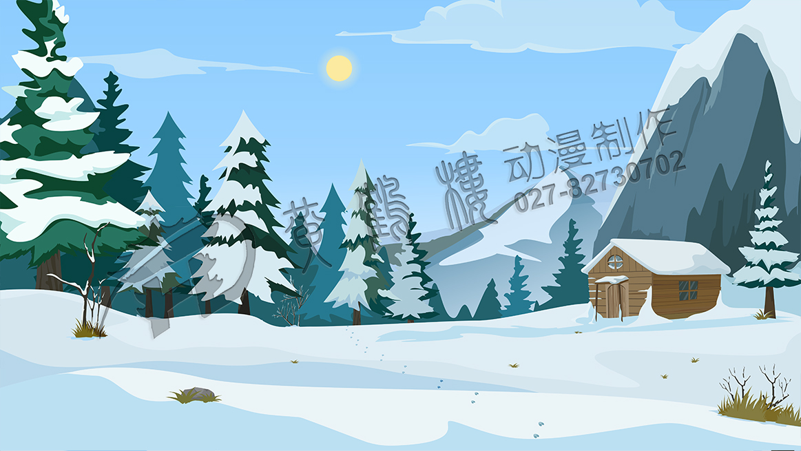 教育動畫片《埋在雪下的小屋》動畫場景設(shè)計(jì)二.jpg