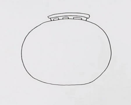 燈籠簡(jiǎn)筆畫彩色步驟畫法
