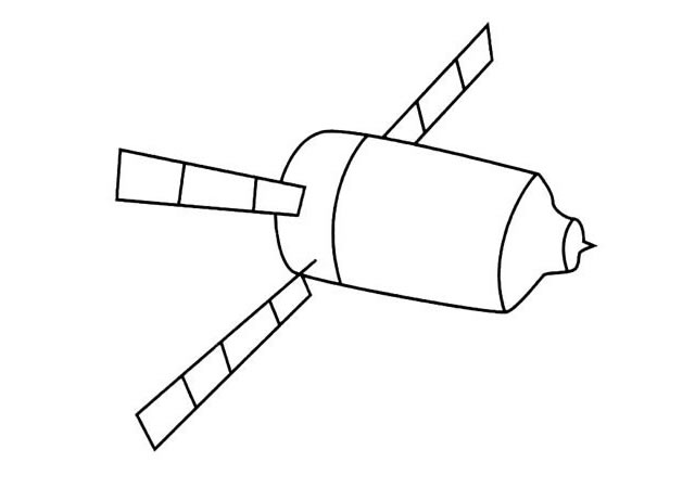 衛(wèi)星怎么畫？