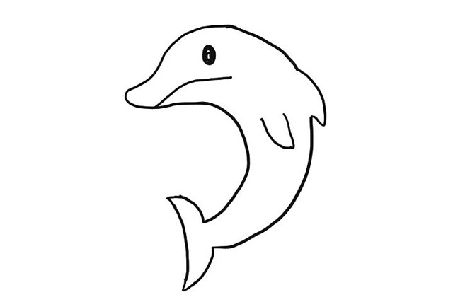 可愛(ài)鯨魚(yú)的簡(jiǎn)筆畫(huà)圖片大全
