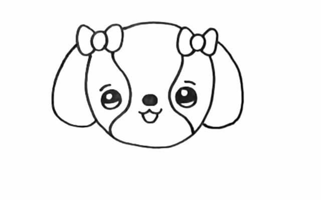 小狗簡(jiǎn)筆畫怎么畫又簡(jiǎn)單又可愛