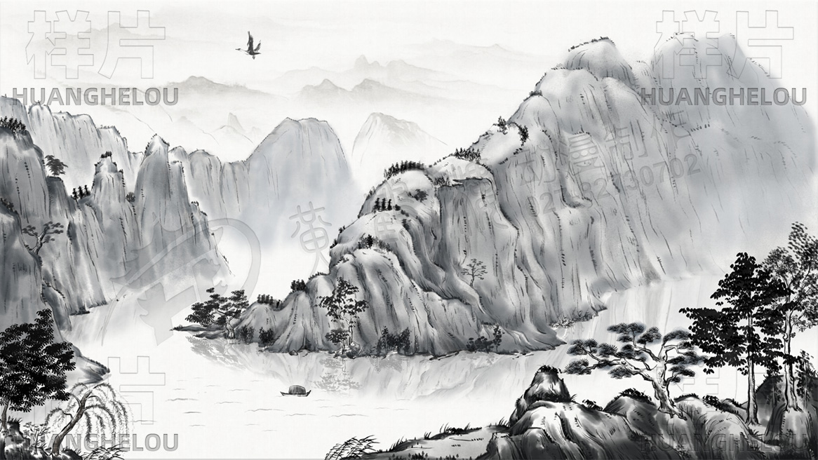 《高山流水，叢山峻嶺》 水墨畫動畫制作設(shè)計.jpg