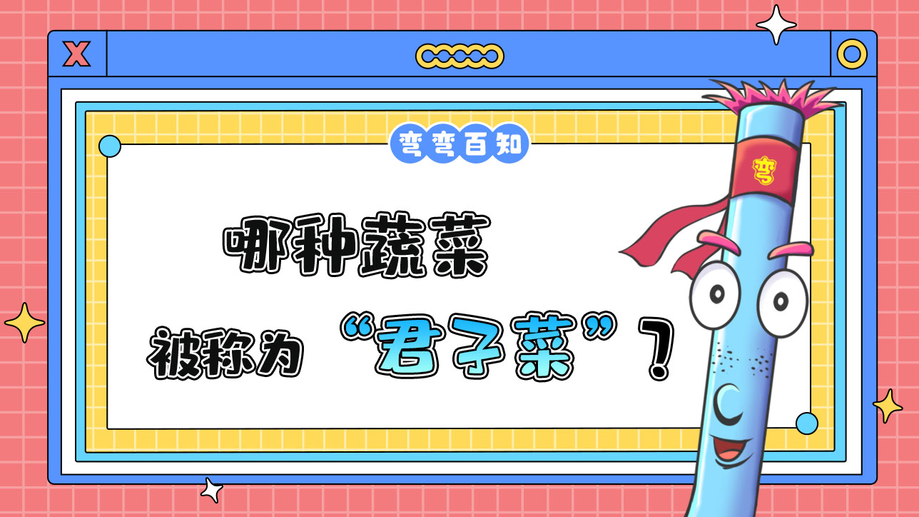 哪種蔬菜有“君子菜”之稱？.jpg