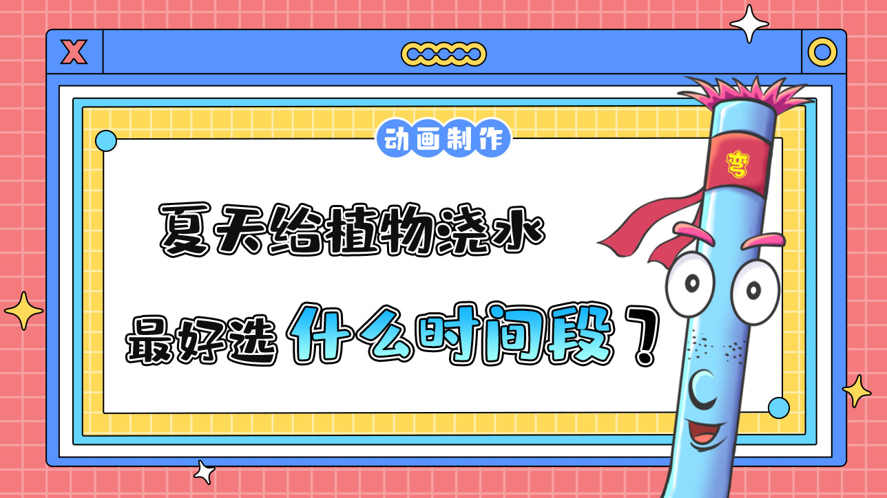 夏天給植物澆水最好選什么時間段？.jpg