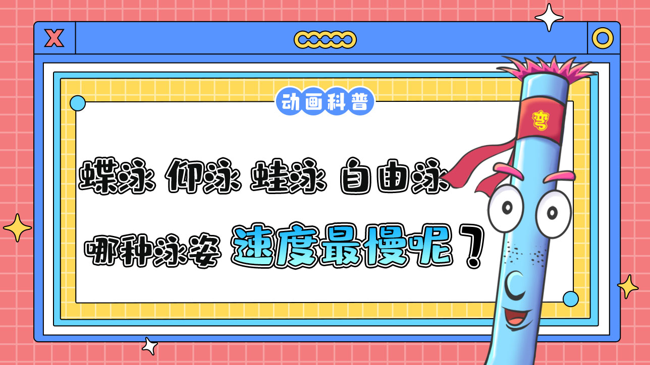 在蝶泳、仰泳、蛙泳和自由泳四個(gè)項(xiàng)目中，哪種泳姿的速度最慢呢？.jpg
